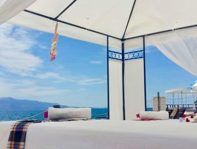 Bougainvill Sunset Villa Sarande Exterior photo